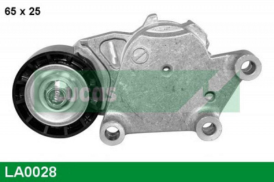 LUCAS ENGINE DRIVE la0028 -  Натяжной ролик, поликлиновой  ремень